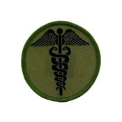 Patch Medic Caduceus Subdued