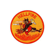 USMC Hell Fire Patch - 3 Inch