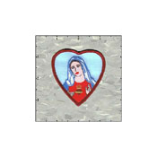 Maria In Heart Patch