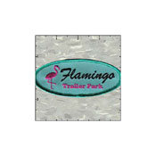 Name Tag Deluxe Flamingo Trailer Park Patch