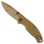 Timberline SOC Coyote Tan Handle Plain Edge Folding Knife