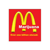 Marijuana Over One Billion Stoned Sticker