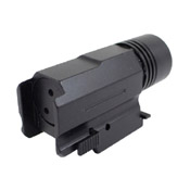 Small 60 Lumen Tactical Flashlight with Mount