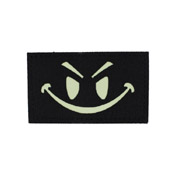 Glow in the Dark Smile Face Patch