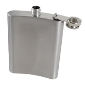 Stainless Steel Silver Flask