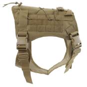 Tactical MOLLE Dog Harness Vest