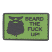 PVC Beard the Fuck Up Patch