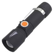 Compact USB Rechargeable Flashlight