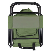 Folding Camp Chair w/ Cooler Bag