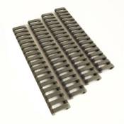 20mm Rubber Rail Cover Magpul Style - 4 pcs