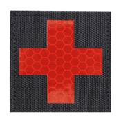 Reflective Medic Cross Patch