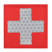 Reflective Medic Cross Patch