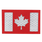 Reflective Canadian Flag Patch