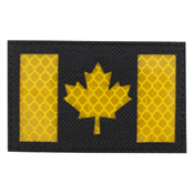 Reflective Canadian Flag Patch