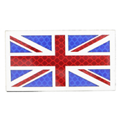 Reflective British Flag Patch