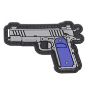 PVC 1911 Blue Handgun Patch