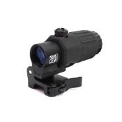 Red/Green Dot Sight with 3X Quick-Detach Magnifier