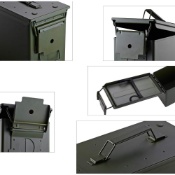 Operational 50 Cal Metal Ammo Can