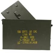 Operational 50 Cal Metal Ammo Can