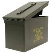 Operational 50 Cal Metal Ammo Can