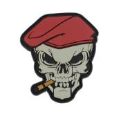 Smoking Skull PVC Patch 