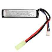 Stick LiPo Battery - 7.4V 600mAh Mini Tamiya Connector