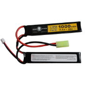 Butterfly LiPo Battery - 7.4V 1000mAh Small Tamiya Connector