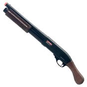JAG Arms Wooden Stock Gas Airsoft Scattergun - Black