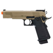 JAG Arms GM4 Black Slide with Tan Frame Gas BB gun