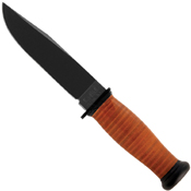 Mark I Plain Edge Fixed Blade Knife w/ Sheath