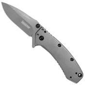 Cryo Drop Point Plain Edge Blade Folding Knife