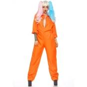 Women's Orange Prison Jumpsuit