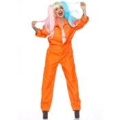 Women's Orange Prison Jumpsuit