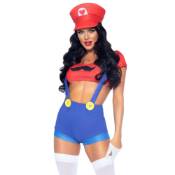 Attractive Gamer Babe Sexy Costume With Hat