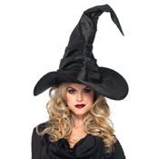 Large Ruched Witch Hat