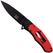 Dark Side Blades A050 Drop-Point Blade Folding Knife