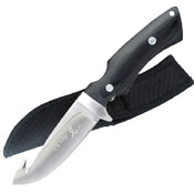 Elk Ridge Mirror Finish Gut Hook Blade Outdoor Knife 