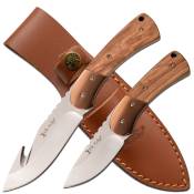 Elk Ridge Precision Fixed Blade Dual Knife Set w/ Sheath