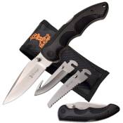 Elk Ridge Xchange Folding Knife 3 blades