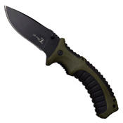 Elk Ridge ER-A934 Spring Assisted Folding Knife 5 Inch Closed