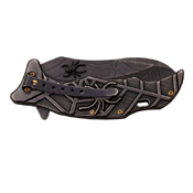 Masters Collection Sculptured Spider Folding Blade Knife
