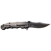 Masters Collection Aluminum Handle Folding Knife