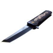 Master Cutlery Embossed Dragon Graphic Folding Knife