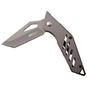 MTech USA Grey Tinite Coated Folding Knife