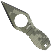 Master Cutlery MTech USA 588 Grenade Style Handle Fixed Blade Neck Knife