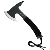 MTech USA Cord Wrapped Handle 3.5mm Thick Blade Black Axe