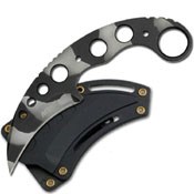 MTech USA Urban Camo Blade Folding Neck Knife