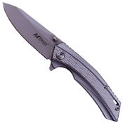 MTech USA 987GY 4.5 Inch Anodized Aluminum Handle Folding Knife