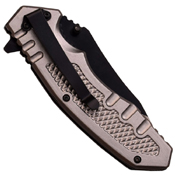 MTech USA A929 Two Tone Tanto Blade Folding Knife