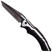 MTech USA A934 Black & Sand Blast Finish Blade Folding Knife